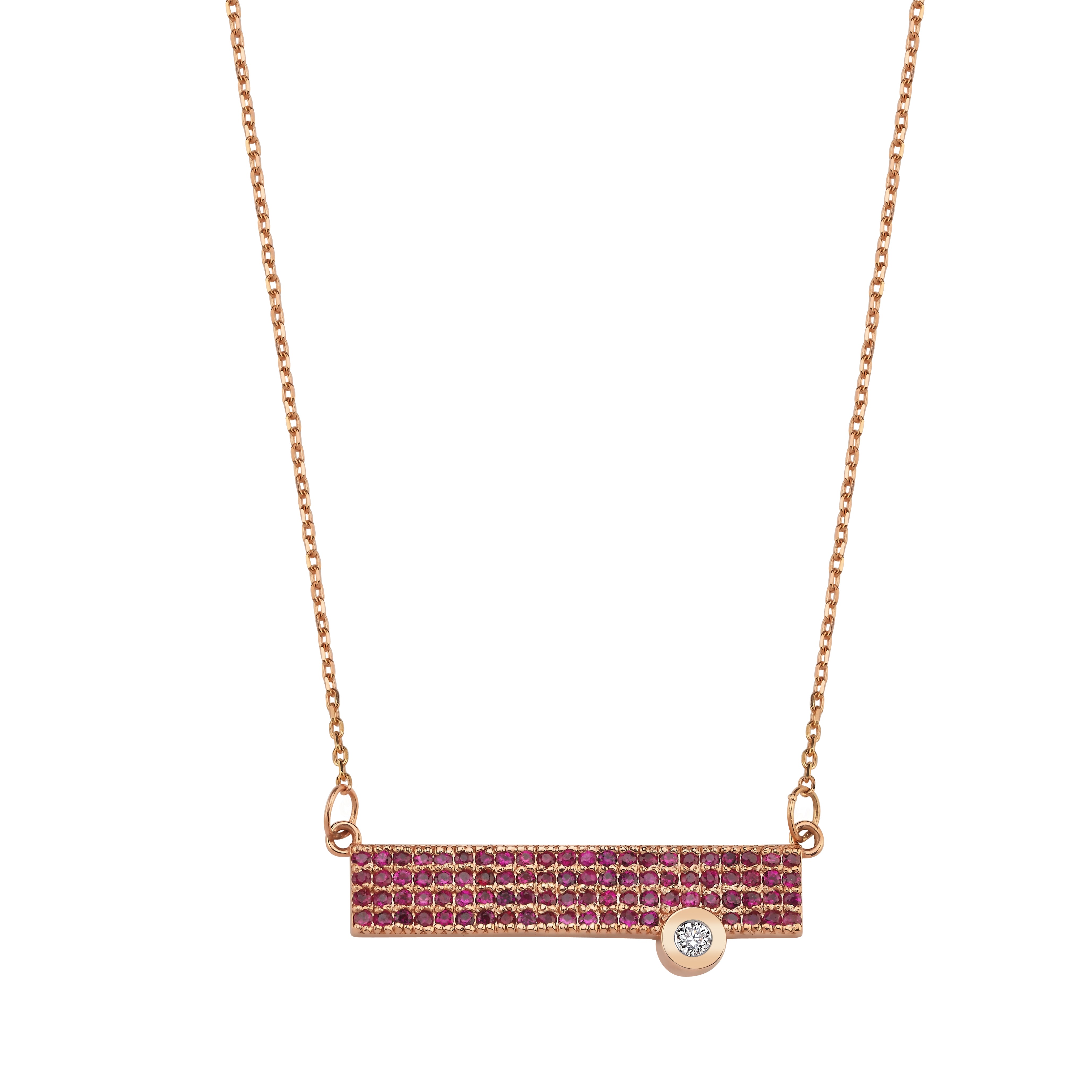 RUBY ANGLE KOLYE