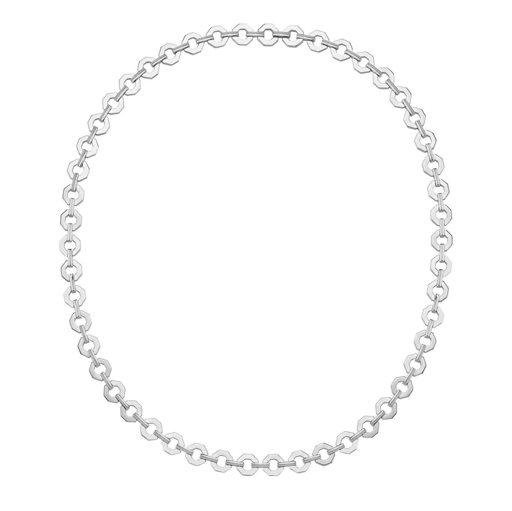 OCTA EDGE SILVER KOLYE
