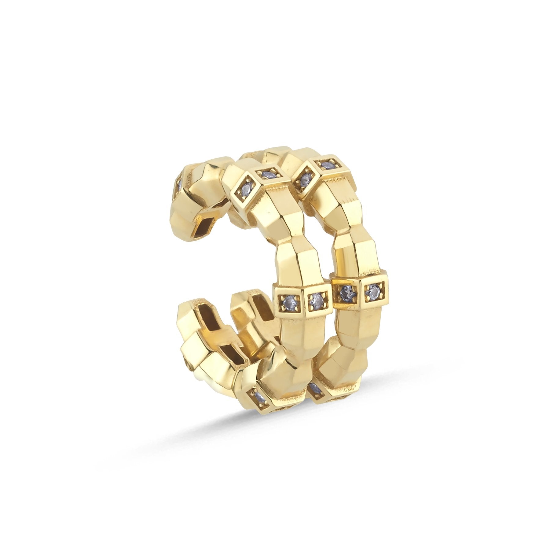 BULLETPROOF DOUBLE LINE EARCUFF