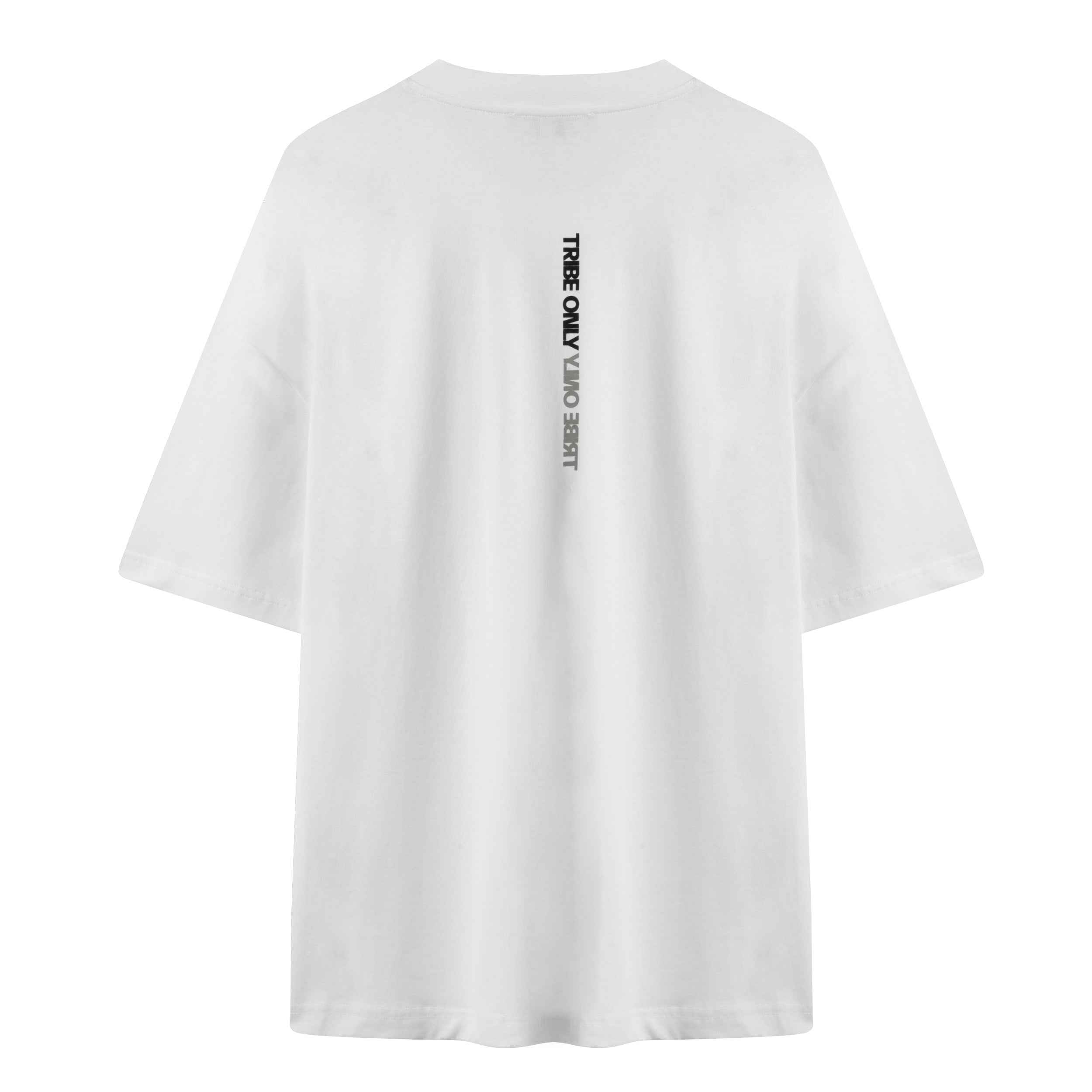 WHITE TRIBE ONLY TEE-2