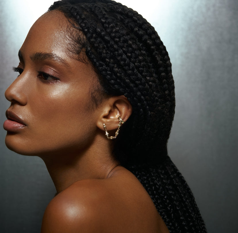 BULLETPROOF CHAIN LINK EARCUFF-4