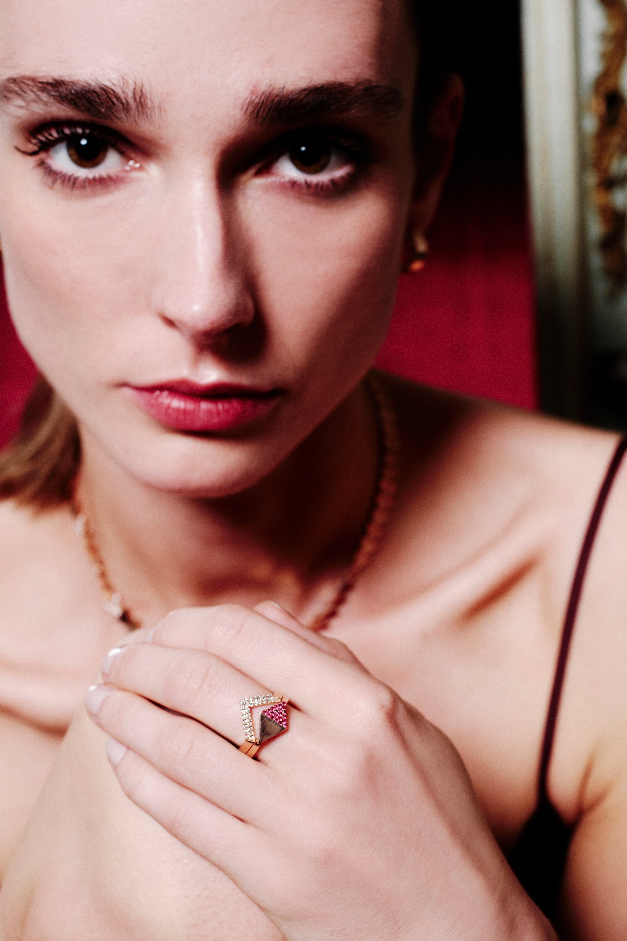 RUBY HALF-BEAT RING-2