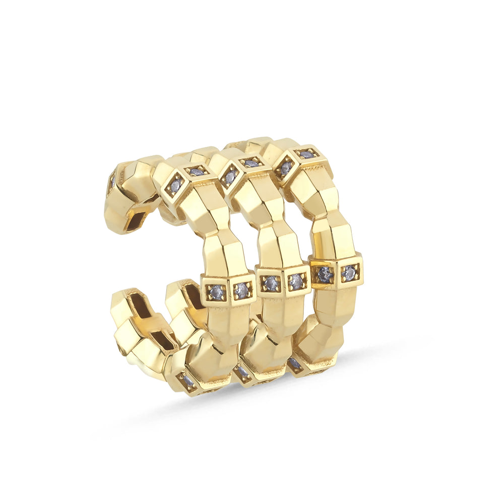 BULLETPROOF TRIPLE EDGE EARCUFF