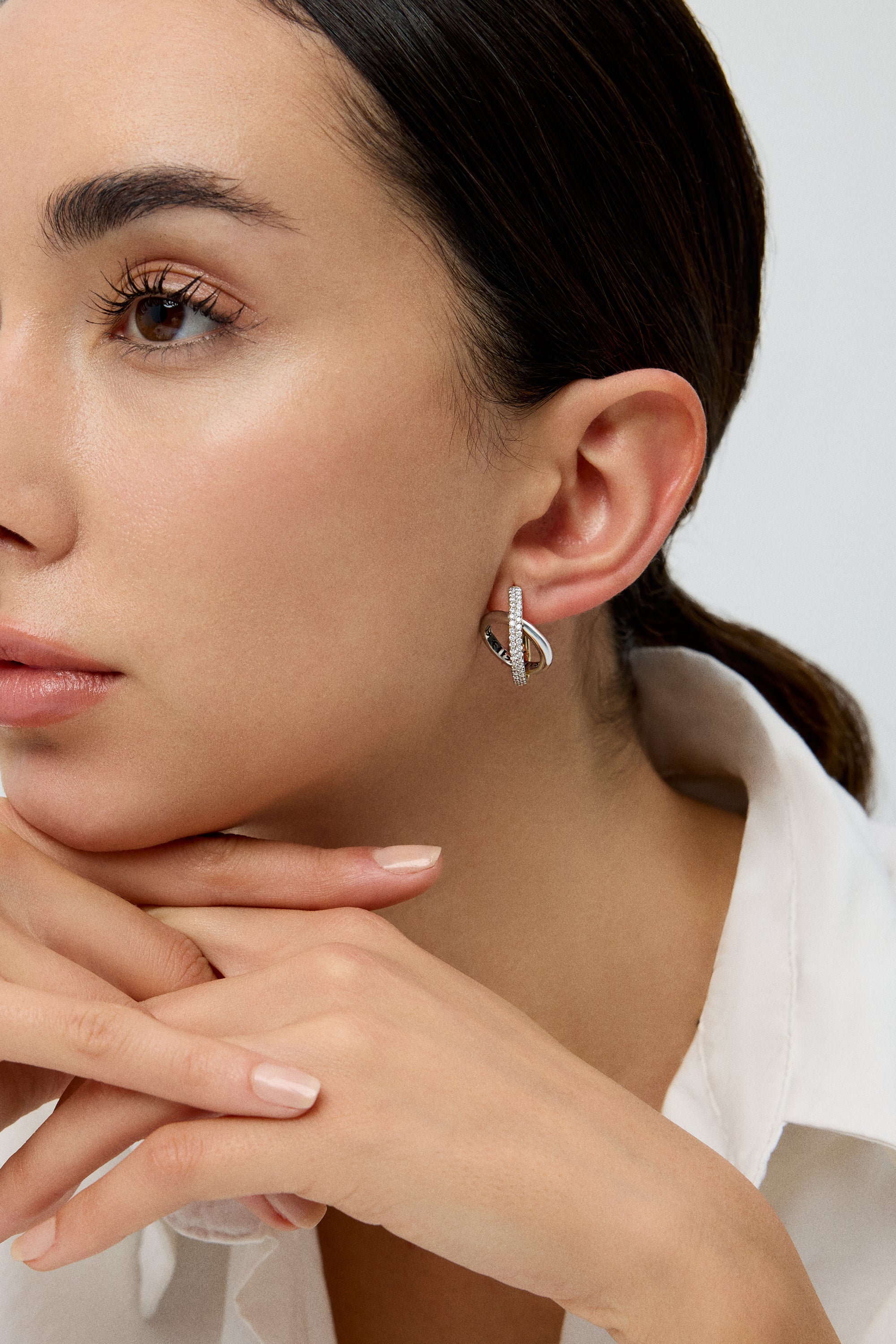 ORBIT PAVE EARRING-2